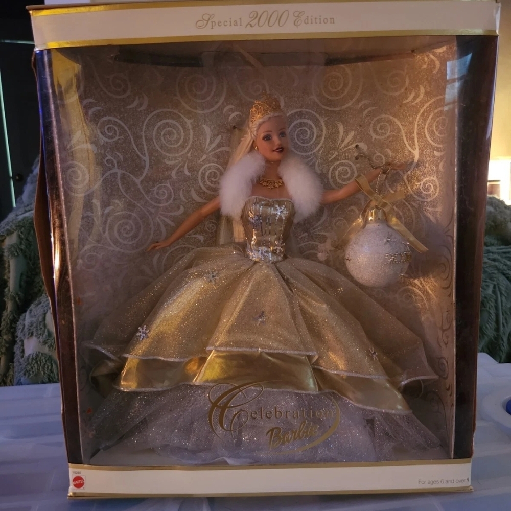 Special Edition Barbie Doll in Gold Gown